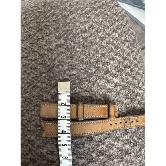 Vintage 1985 Hermes leather watch straps Brown 10 Cm By 1 Cm - Picture 6 of 6